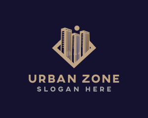 Urban Tower Building logo design