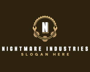 Industrial Gear Wrench logo design