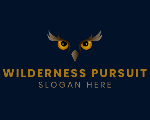 Wild Owl Eyes logo design