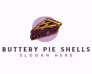 Pastry Pie Dessert logo design