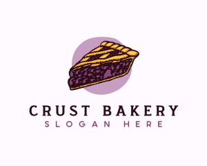 Pastry Pie Dessert logo design