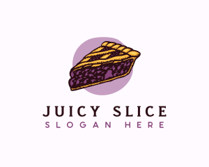 Pastry Pie Dessert logo design