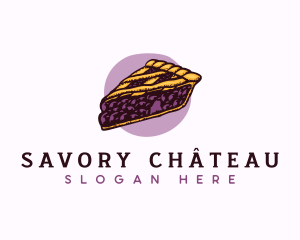 Pastry Pie Dessert logo design