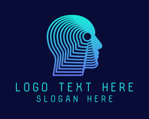 Cyber Human Intelligence  logo design