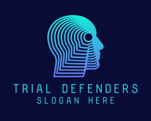 Cyber Human Intelligence  logo design