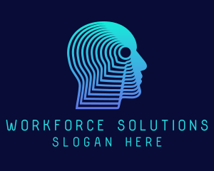 Cyber Human Intelligence  logo design