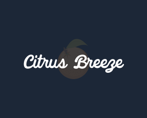 Orange Fruit Citrus logo