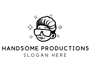 Handsome Guy Sunglasses logo