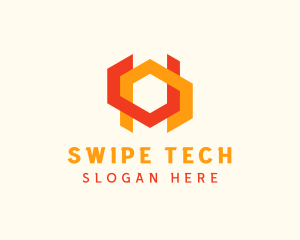 Geometric Digital Tech logo design