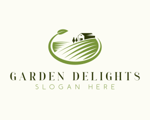 Agriculture Farming Field logo design