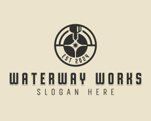 Laser Metalworks Machinery logo design