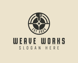 Laser Metalworks Machinery logo design