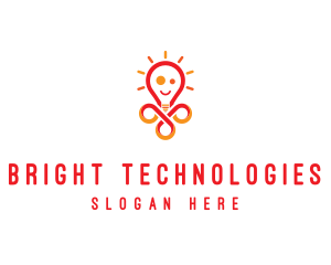 Bright Lamp Smiley logo