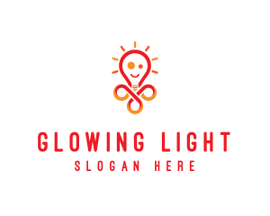 Bright Lamp Smiley logo