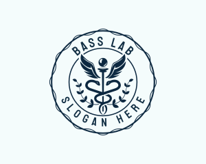 Medical Caduceus Healthcare logo design