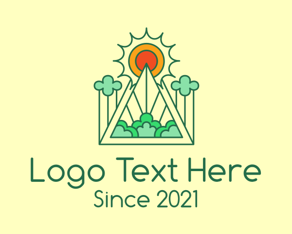 Mountain logo example 1