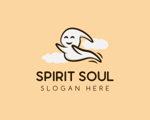 Haunted Spirit Ghost logo