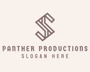 Modern Tech Letter S logo design