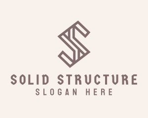 Modern Tech Letter S logo design