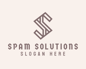 Modern Tech Letter S logo design