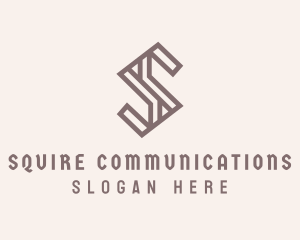 Modern Tech Letter S logo design