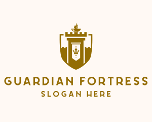 Luxury Castle Tower logo design