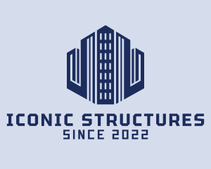 Building Structures Contractor logo design