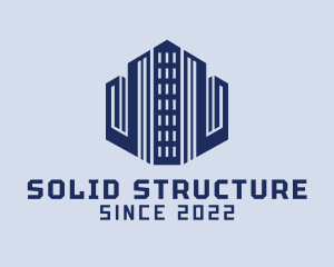 Building Structures Contractor logo design