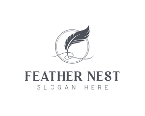 Feather Blog Writing logo