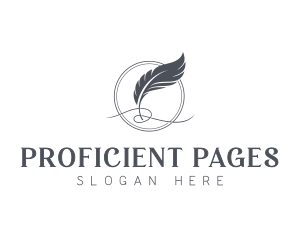 Feather Blog Writing logo