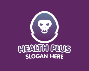 Gamer Skull Hoodie logo