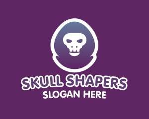 Gamer Skull Hoodie logo design