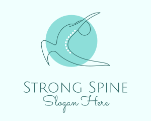 Spine Body Yoga logo design