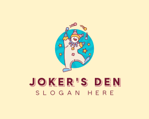 Circus Clown Performer logo