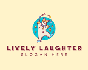 Circus Clown Performer logo