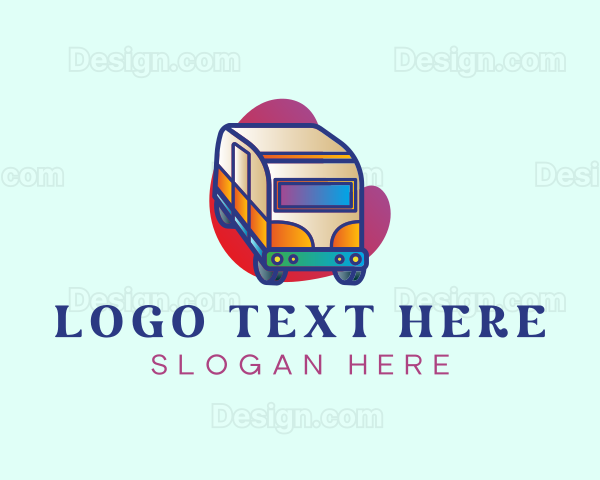 Retro Camper Van Logo