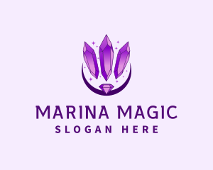 Elegant Crystal Diamond logo design