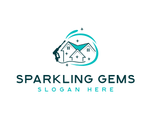 Sparkling Clean Pressure Washer logo