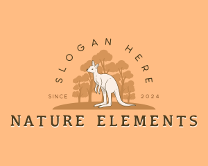 Kangaroo Nature Park logo design