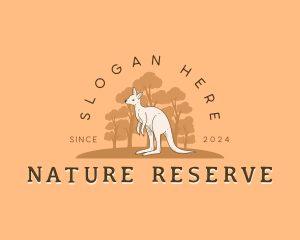 Kangaroo Nature Park logo design