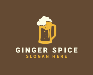 Craft Beer Mug Pub logo design