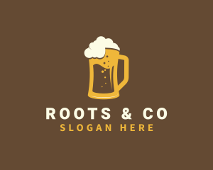 Craft Beer Mug Pub logo design