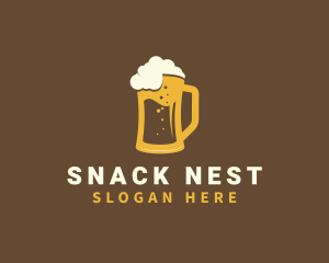 Craft Beer Mug Pub logo design