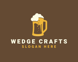 Craft Beer Mug Pub logo design