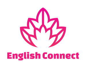 Pink Lotus Line Art logo design