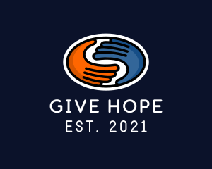 Charity Hand Organization logo design