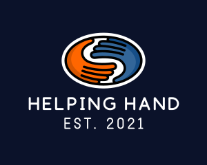 Charity Hand Organization logo design
