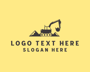 Mountain Digging Excavator logo