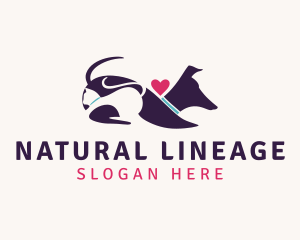 Veterinarian Cat Dog logo
