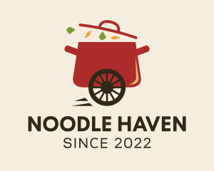 Pot Noodle Cart logo design